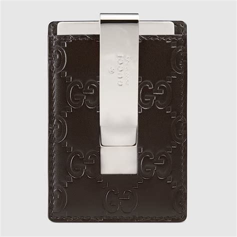 fake gucci slim wallet money clip|gucci authentic wallet.